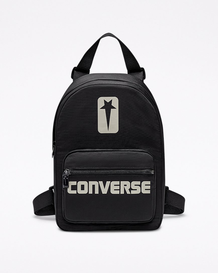 Men\'s Converse x DRKSHDW Go Lo Backpacks Black | AU E4168G